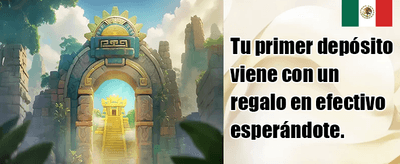 Bono de Bienvenida 100% Especial promotion banner